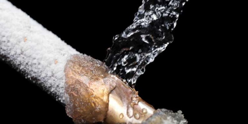 frozen pipe